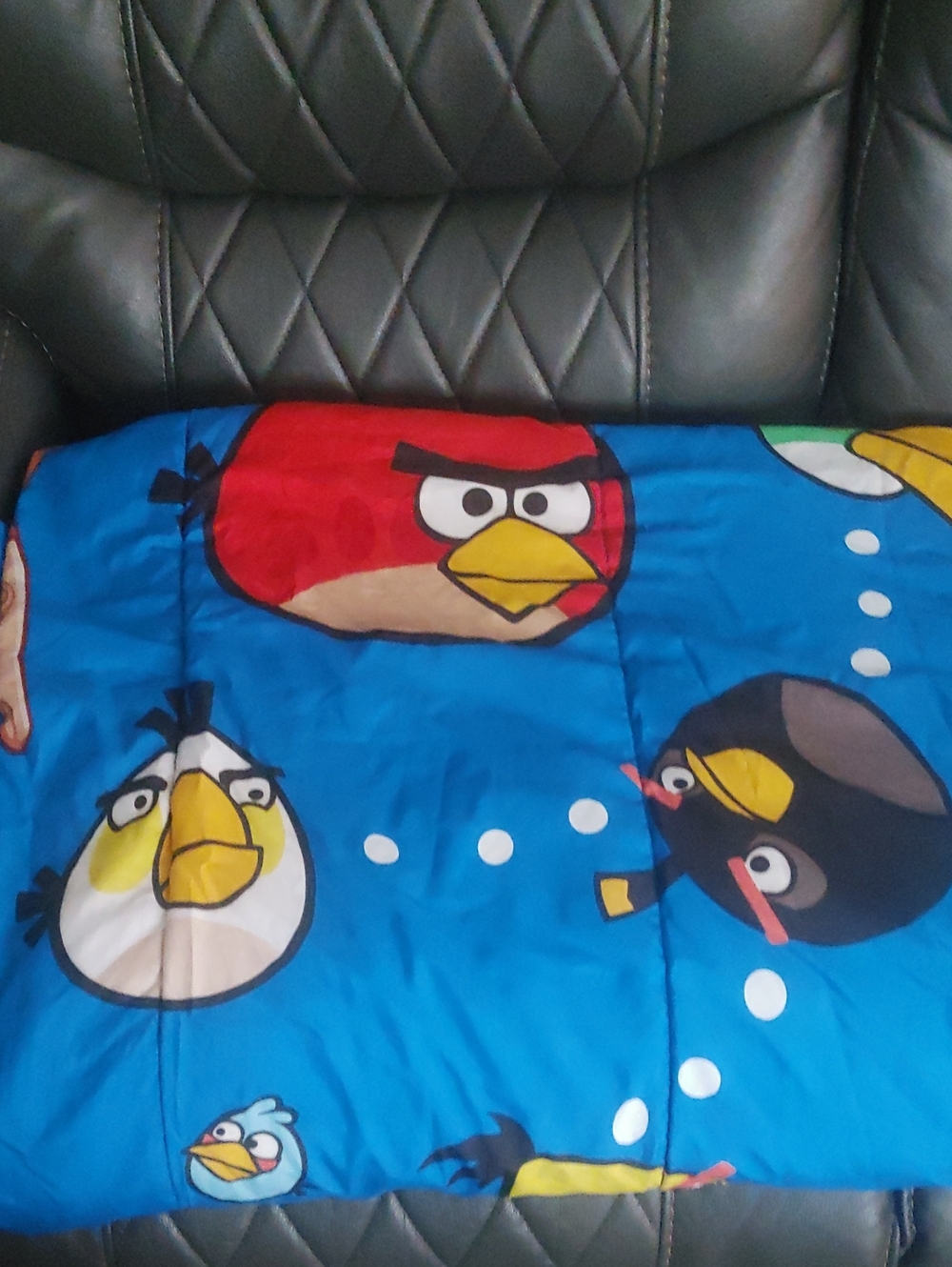 Kids Blue Angry Bird Comforter